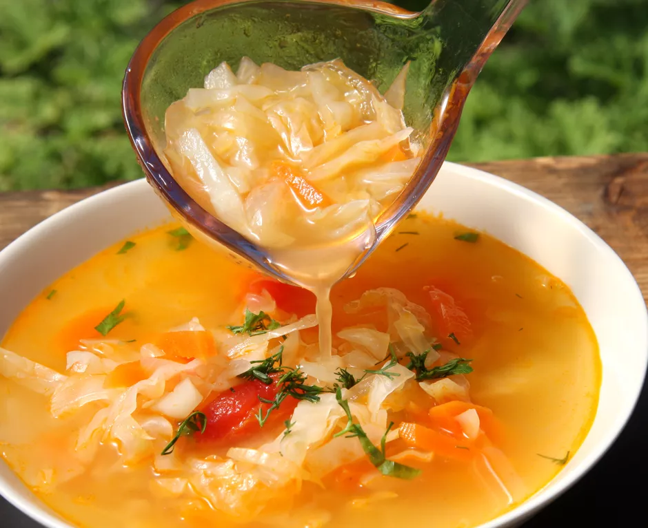 r., Sauerkraut soup